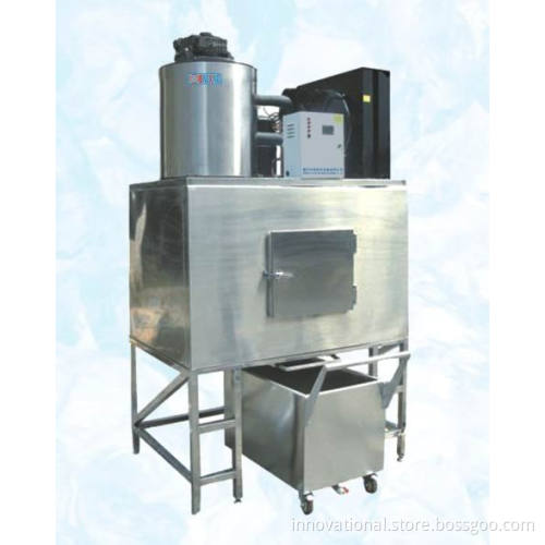 Industrial Flake Ice Maker with Storage 500kg/Day